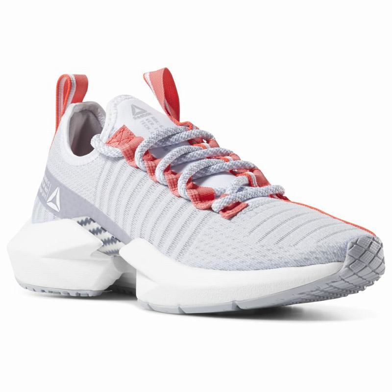 Pantofi Sport Reebok Sole Fury Se Dama Gri/Rosii/Roz/Albi Romania MW7041AN